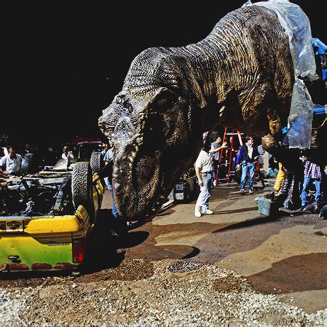 PALAEOBLOG: T. rex Behind the Scenes on Jurassic Park