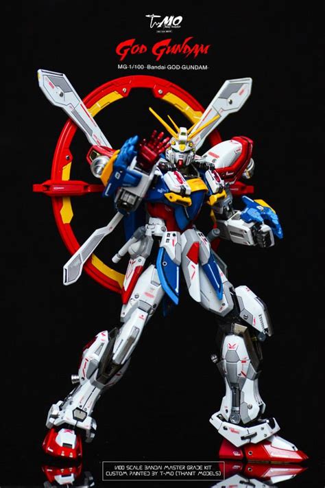 Custom Build: MG 1/100 God Gundam "Improved"