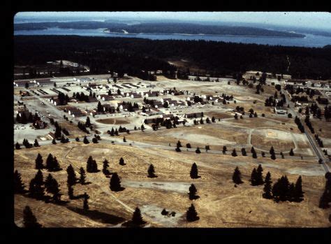 Basic training Aug 1968, B-5-1. the Barracks behind the trees is 9-B-31, the mess hall is to the ...