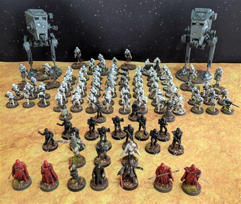 AN ENTIRE LEGION, finally painted : SWlegion | Star wars art, Star wars painting, Star wars models