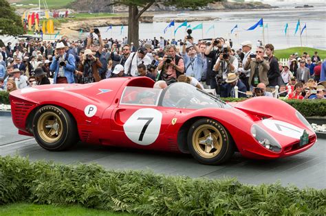 1966 Ferrari 330 P4 wins Gran Turismo Trophy at Pebble Beach 2016 ...