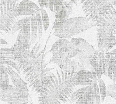 Non-woven wallpaper leaves cream brown 37396-2