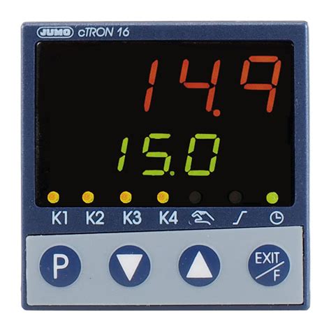 702071/8-1130-25-00 | Jumo cTRON PID Temperature Controller, 48 x 48 (1 ...