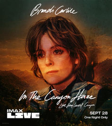 Brandi Carlile confirms exclusive IMAX Live concert experience “Brandi Carlile: In The Canyon ...