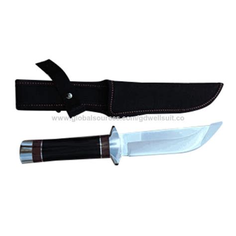 Buy Wholesale China Steel Survival Knife Camping Self-defense Knife Outdoor Dagger With Wood ...