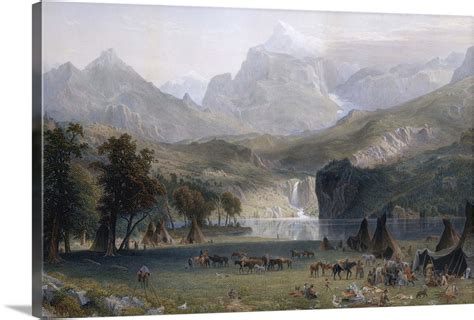 The Rocky Mountains, Lander's Peak By Albert Bierstadt Wall Art, Canvas Prints, Framed Prints ...