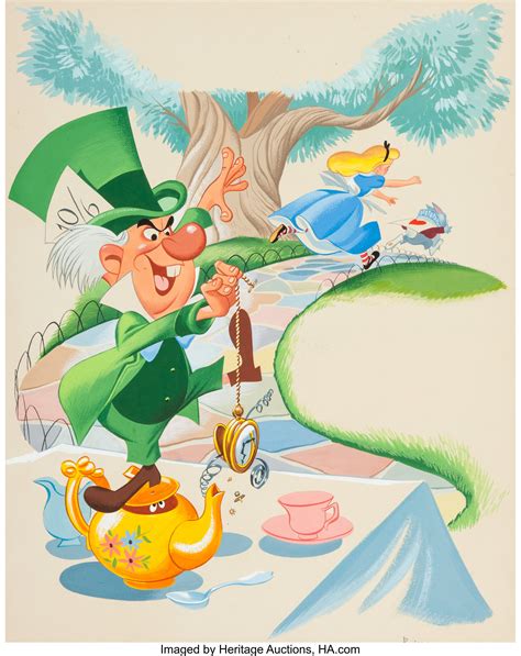 Alice In Wonderland Book Illustrations Mad Hatter