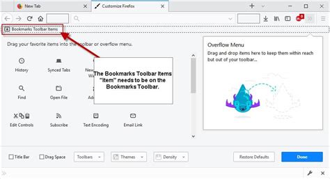 Firefox Bookmarks Toolbar is not showing bookmarks - gHacks Tech News