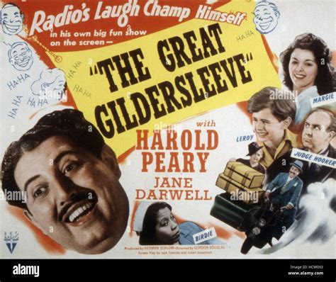 THE GREAT GILDERSLEEVE, Harold Peary, Jane Darwell, Nancy Gates, Freddie Mercer, Charles Arnt ...