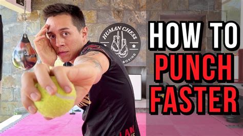 How To Punch Faster | 3 Easy Drill to Increase Punch Speed - YouTube