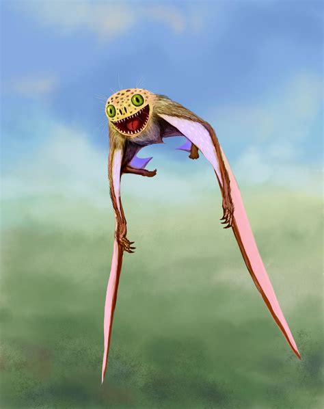 Anurognathus by StudioSpectre on DeviantArt