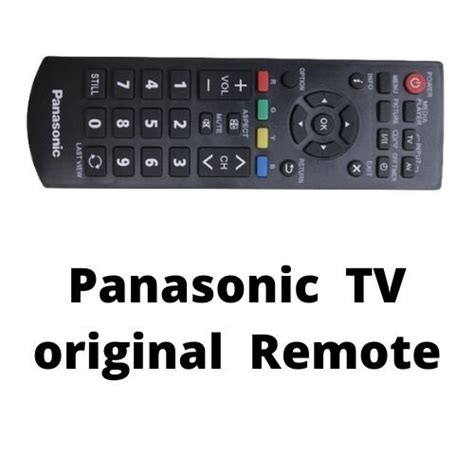 Panasonic LED TV Remote Controller with Battery - Dip Electronics LAB Shop