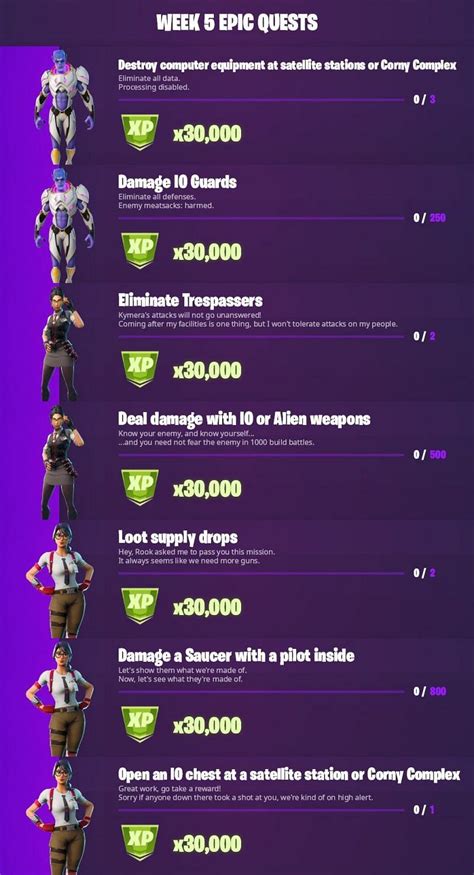 Fortnite Season 7 Week 5 challenges leaked: Full list of all Legendary ...