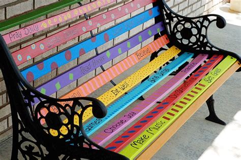 Picture 65 of Park Bench Painting Ideas | eliseyiis