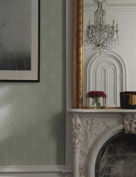 Catherine Martin by Mokum Shagreen Wallpaper Zinc | James Dunlop Textiles