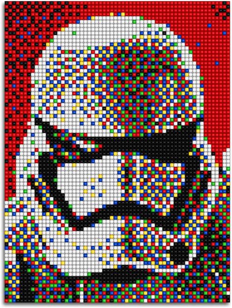 Easy Star Wars Pixel Art Grid - Fititnoora