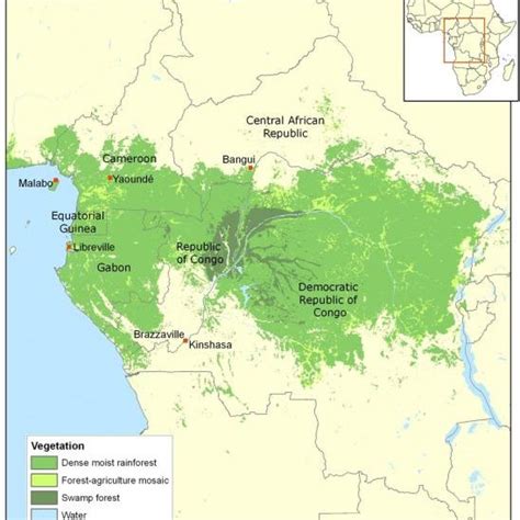 Map of the Congo Basin Forest (Source: WRI) | Download Scientific Diagram