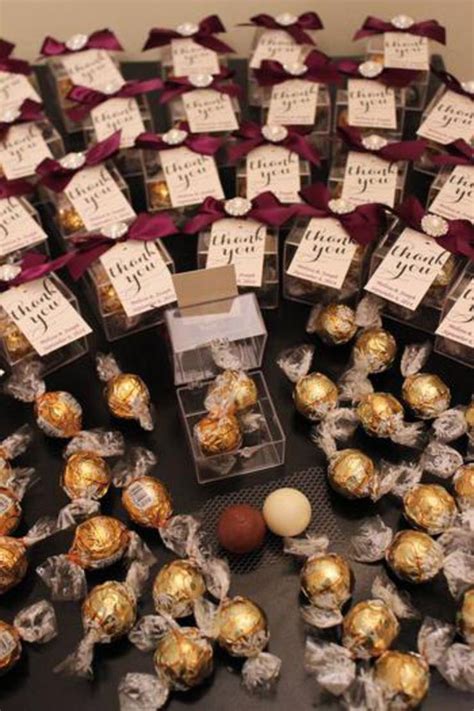 Chocolate Wedding Favors