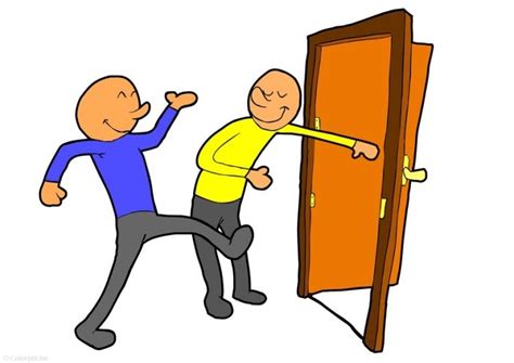 The Lighter Side: The Etiquette of Door Holding