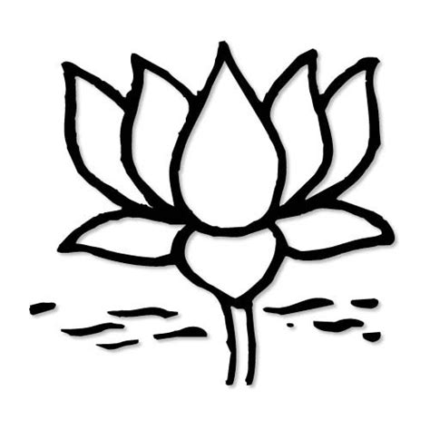 Lotus clipart black and white - ClipArt Best - ClipArt Best