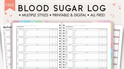 Printable Blood Sugar Chart Template