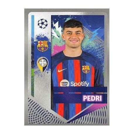 Buy Soccer Stickers Pedri Barcelona Topps Champions League Stickers 2022/23