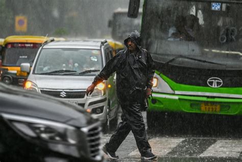 Heavy Rain In Delhi-NCR Leads To Traffic Woes, Waterlogging: Check List Of Roads To Avoid