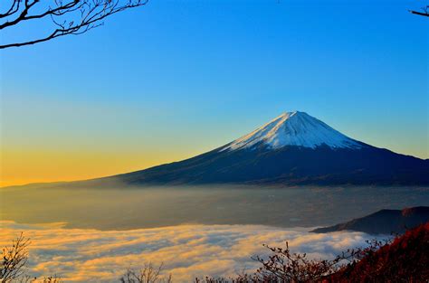 #771270 Japan, Mount Fuji, Fog, Volcano - Rare Gallery HD Wallpapers