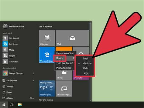 How to Use the Windows 10 Start Menu: 6 Steps (with Pictures)