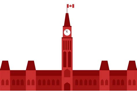 Canadian Parliament Building | Free Vector Art at Vecteezy!