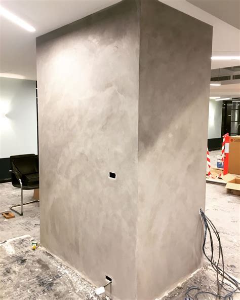 Smooth concrete finish Venetian Plaster By Renaissance Decor | Smooth concrete, Venetian plaster ...