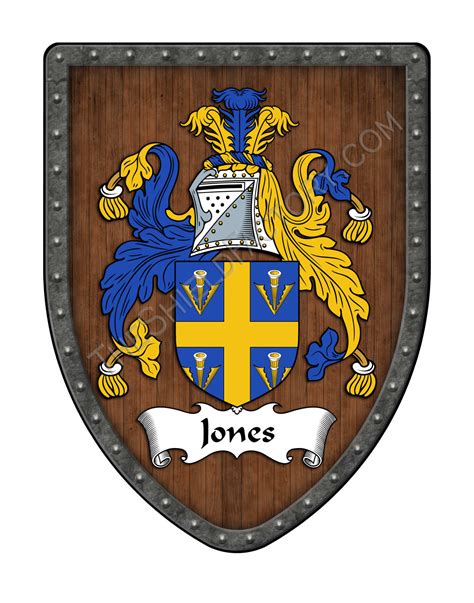 Jones II Coat of Arms Family Crest – My Family Coat Of Arms