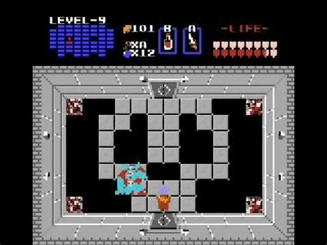 Zelda (NES) Ganon Fight & Ending - YouTube