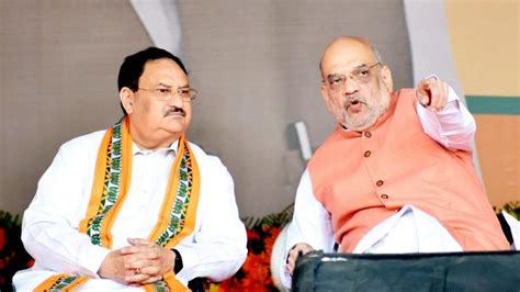 Karnataka elections: Amit Shah holds meeting with Nadda over BJP candidate list - Hindustan Times