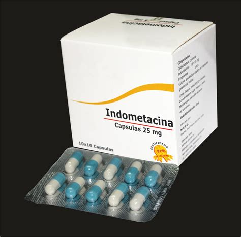 Indometacin Capsules 25mg, for Commercial, 10*10 Capsule, Rs 60 /box | ID: 12740918448