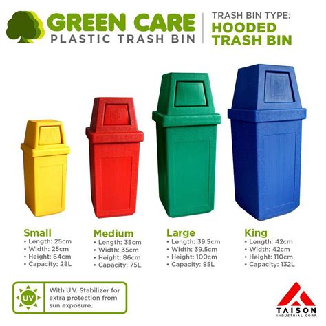 Plastic trash bin with metal frame segregation, Furniture & Home Living ...