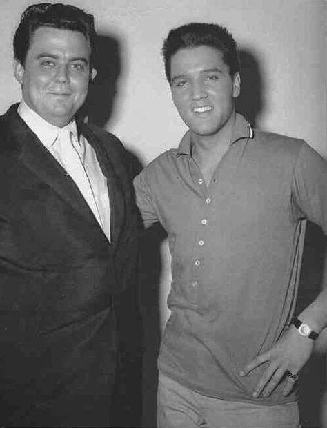 Elvis with Lamar Fike at the RCA Studio in Hollywood, CA in April/ May 1960". Tanja Graf´ quote ...