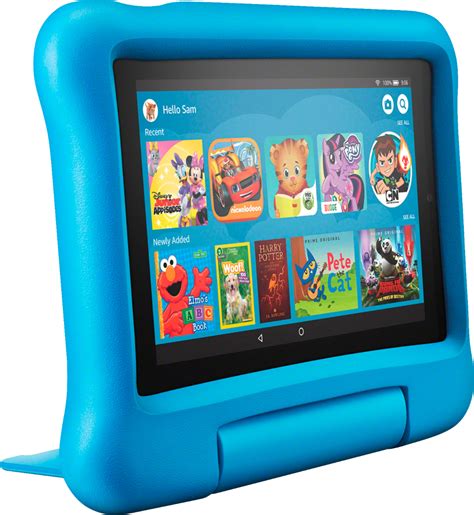 Amazon Fire 7 Kids Edition 2019 release 7" Tablet 16GB Blue B07H8WS1FT - Best Buy