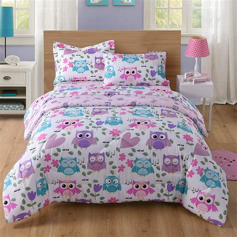 MarCielo Kids Comforter Set Girls Comforter Set Kids Bedding Set ...