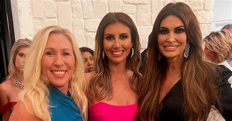 Kimberly Guilfoyle, Marjorie Taylor Greene Pose Together At Party