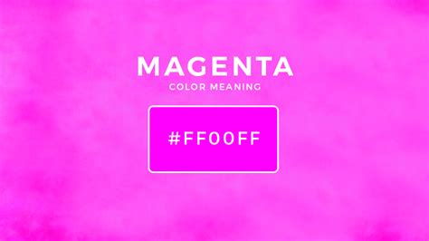 Magenta Color Meaning: What is the Meaning of the Color Magenta?