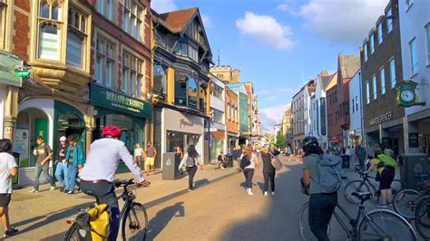 Oxford City Centre Walk, England - High Street, Universities & Churches ...