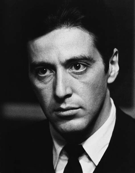 Al Pacino Michael Corleone #monochrome The Godfather #2K #wallpaper # ...