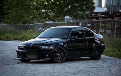 Black BMW M3 - , Black BMW M3 Background on Bat, E46 Sedan HD wallpaper ...