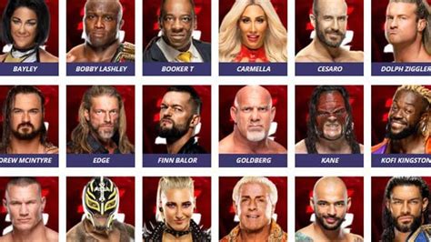 WWE 2K22 Roster: Full List of All Superstars, Legends & DLC (so far ...