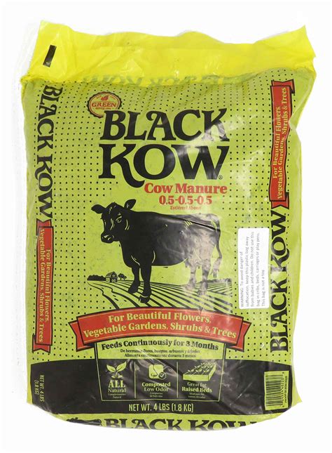 Buy Black Kow Nitrogen Phosphate Composted Cow Manure Fertilizer for ...