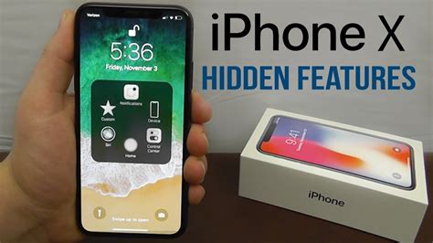 iPhone X Hidden Features - Top 10 List - YouTube