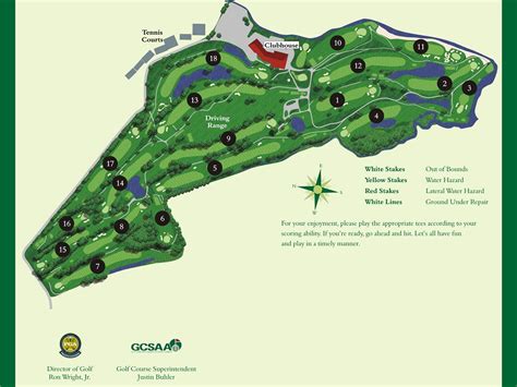 Course Layout - The Golf Club at Middle Bay