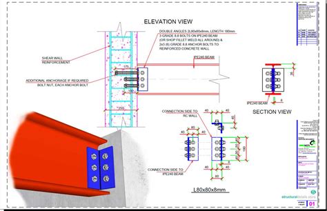 Reinforced Concrete Wall Detail