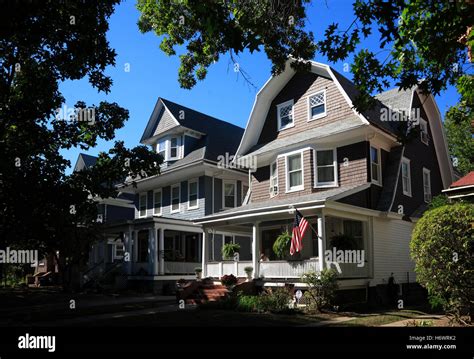 Victorian style houses at Ditmas Park, Brooklyn, New York, USA Stock Photo - Alamy